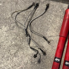 歳末在庫処分‼️JB23W スズキ ジムニー リフトアップキット スプリング ショック ラテラルロッド ロングブレーキホース 2.5インチか3インチアップの画像
