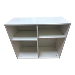 カラーボックス ホワイト の画像