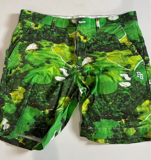 Pearly gates パーリーゲイツ　チェック　ハーフパンツ　メンズ　緑　L PEARLY GATES パーリーゲイツ ハーフパンツ メンズ 男性 緑【値引き