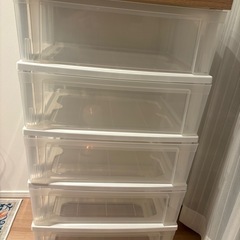 アイリスオーヤマ　収納チェストの画像