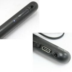 簡易動作確認済み SONY ワイヤレスノイズキャンセリングステレオヘッドセット WI-1000XM2 ブラック 本体のみ 札幌市 清田区 平岡の画像