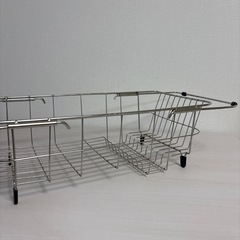洗い物カゴ　ステンレスの画像