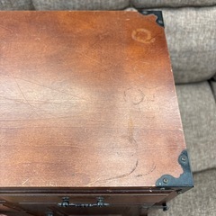 【ドリーム川西店御来店限定】☆ジモティー見たよ♪割引☆子箪笥　クリーニング済み 【99560000042939】の画像