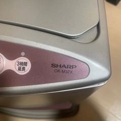 【決まりました】【無料】sharp ファンヒーターの画像