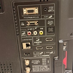 中古 SHARP AQUOS LC-32V5 32V型 液晶テレビ（ブラック）  テレビ台付の画像