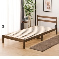 ニトリ　シングルベッドフレーム&引き出しの画像