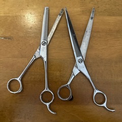 シザー髪切りハサミ二本セットの画像