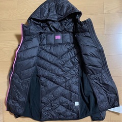 新品未使用フード付きダウンジャケットタグ付きM の画像