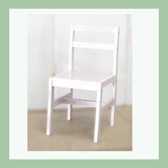 ダイニング3点セット 組立商品　ホワイト　60角　狭いスペース  新品　未使用　の画像