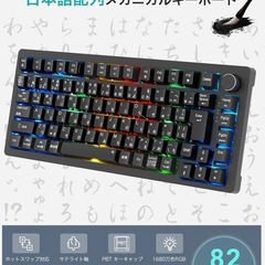 ゲーミングキーボード(有線)&切替機の画像