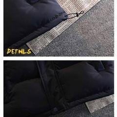 ダウンベスト　ネイビー　L 男女兼用　新品未使用の画像