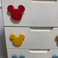 ミッキー ディズニー  収納棚 おもちゃ収納 小物収納 衣類収納の画像