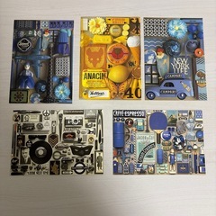 海外アートのポストカード９枚の画像