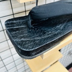 【激安】黒色下駄の画像