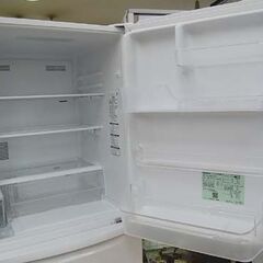 冷蔵庫 335L 2022年製 3ドア Panasonic NR-C343C グレイスホワイト 自動製氷機能付き 動作確認済み エコナビ パナソニック 三百L 大型 札幌市 清田区 平岡の画像