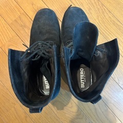 ブッテロ　ブーツ　黒　27.0 中古の画像