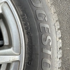 2023年式軽トラック用冬用ホイール（165/R13）状態良好の画像