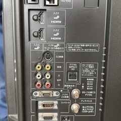 TV  AQUOS 37インチ　中古の画像