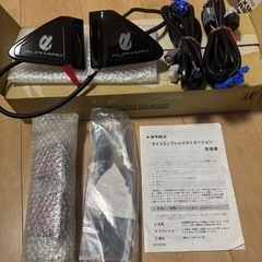 アルファード　トヨタ純正サイドイルミエンブレムの画像