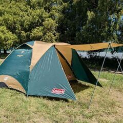 コールマン 大型テント 4～6人用 キャンプ 説明書付き EX3の画像