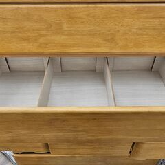 ✨️ジモティー割引✨️【ジャングルジャングル堺初芝店】　現状販売　ニトリ　6段チェスト　堺市（東区　西区　北区　南区　堺区　美原区）高石市　泉大津市　忠岡町　和泉市　松原市　大阪狭山市の画像