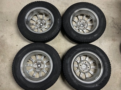 145/80R13 （2024製！）スタッドレスタイヤ
ホイール　4本セット