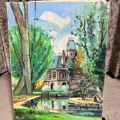 岩倉三喜生　油絵　同庁の画像