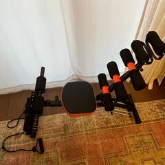 【あげます】腹筋マシーン シックスパックケア 2025年3月購入 数回使用のみの画像