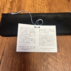 【新品】レザーペンケースの画像
