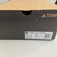 アディダス テレックス スニーカー ブラック28.5cm テレックスAnylanderハイキング/Terrex Anylanderの画像