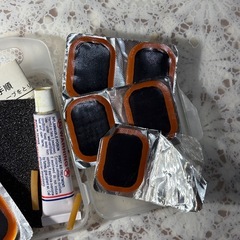 自転車　パンク修理キットの画像