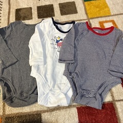 ベビー服 男の子　シャツと肌着の画像
