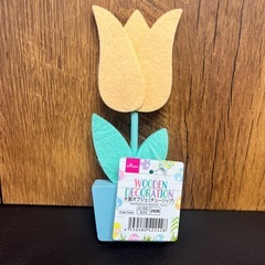 【新品】フェルトチューリップ飾りの画像