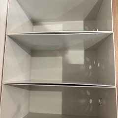 無印ファイルボックス5個の画像