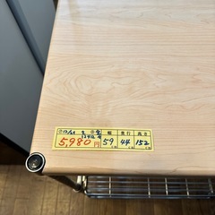 【ルミナスレンジ台ラック】クリーニング済【管理番号12412】金の画像