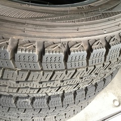 145/80R12ダンロップ中古スタッドレスタイヤ　４本の画像