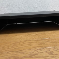  木製 台 ブラックの画像