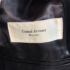 ユナイテッドアローズWhite label  ベロアジャケットの画像