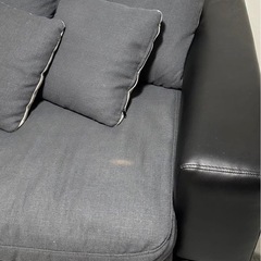 ニトリ　キングダムカウチソファ　の画像