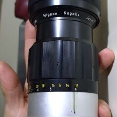 極上品〜新品級 nippon kogaku nikkor p auto 300m mf4.5 ＊分解清掃済の画像