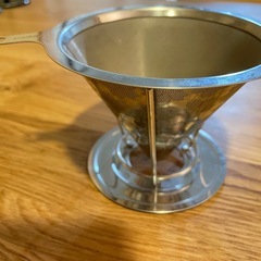 ペーパーフィルター不要のステンレス製コーヒードリッパーです
の画像