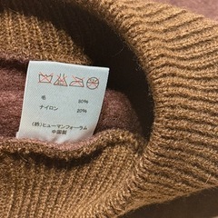 ブラウン ベレー帽の画像