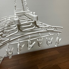 10連ハンガー洗濯バサミ付きの画像