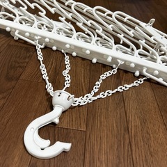 10連ハンガー洗濯バサミ付きの画像