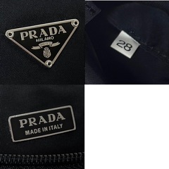 【未使用級】PRADA プラダ ナイロン アクセサリーポーチ ハンドバッグ の画像