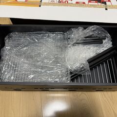 【無料・0円】BBQコンロ 幅60cm（4〜6人用）中身は未使用品！の画像