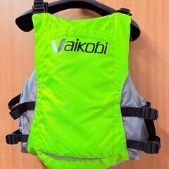 【❗️✨こどもサイズ✨❗️】Vaikobi ライフジャケット V3 サイズM 60N 高視認カラー ✨簡易清掃済み・現状品‼️の画像
