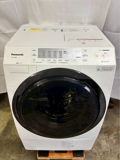【成約済み】【12ヶ月保証】【分解洗浄】Panasonic洗濯機 NA-VX3900L 2018年製 洗濯10kg乾燥6kg