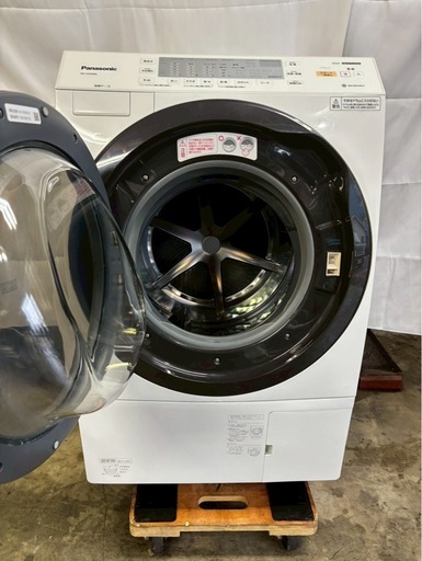 【成約済み】【12ヶ月保証】【分解洗浄】Panasonic洗濯機 NA-VX3900L 2018年製 洗濯10kg乾燥6kg