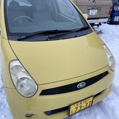 スバル　R2  4wd イエローの画像